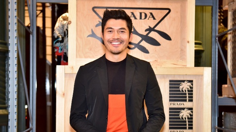 Henry Golding at Prada event