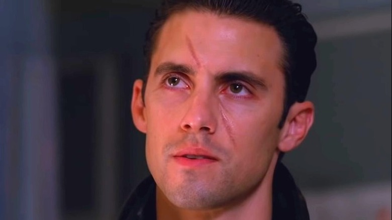 Peter Petrelli with scar