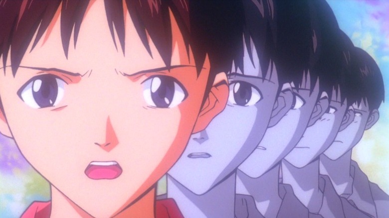 Shinji in The End of Evangelion