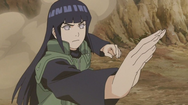 Hinata in a battle pose