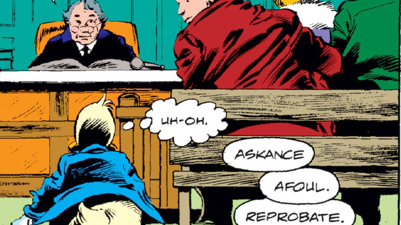 Howard the Duck prepares to stand trial