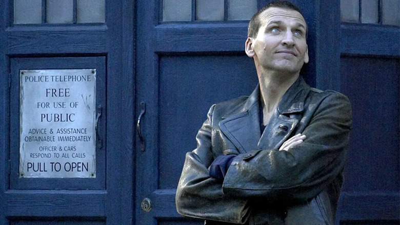 Christopher Eccleston poses