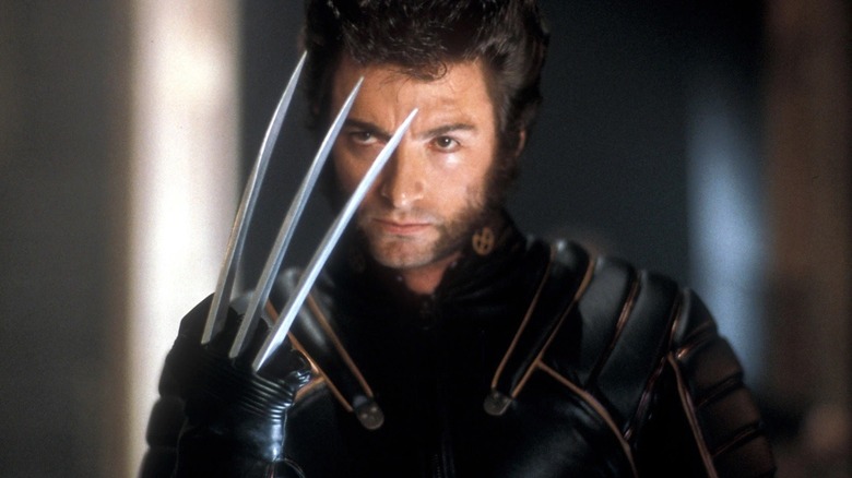 Wolverine showing his claws