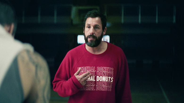 Adam Sandler red sweater