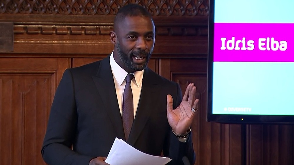Idris Elba addresses Parliament