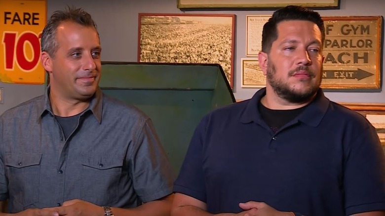 Sal Vulcano and Joe Gatto listening