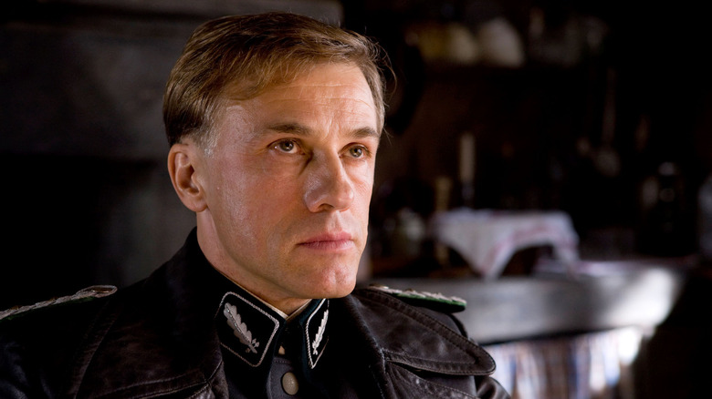 Christoph Waltz gives cold stare