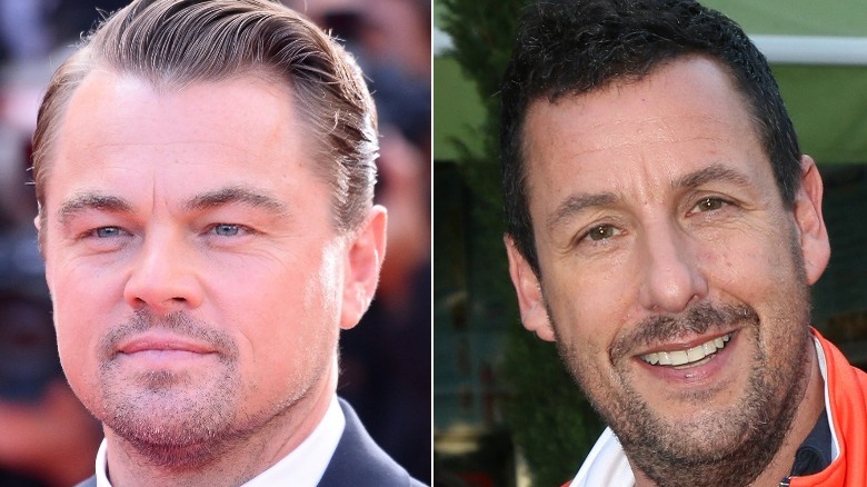 Leonardo DiCaprio and Adam Sandler