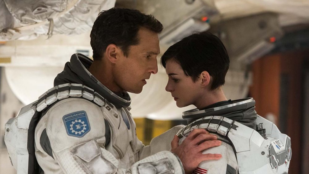 Matthew McConaughey and Anne Hathaway in Interstellar