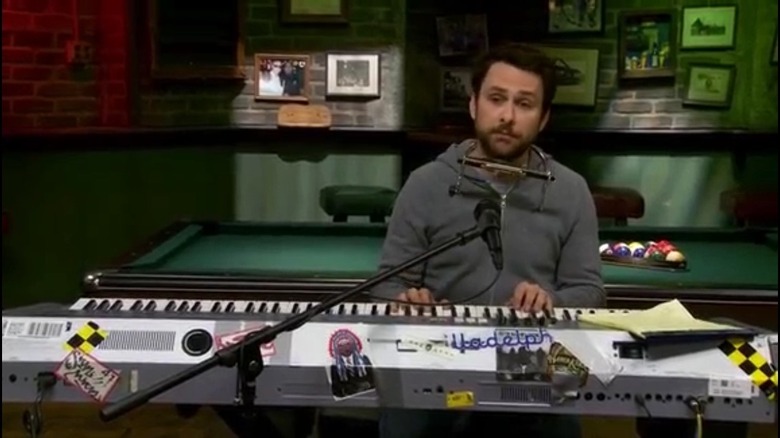 Charlie plays piano 