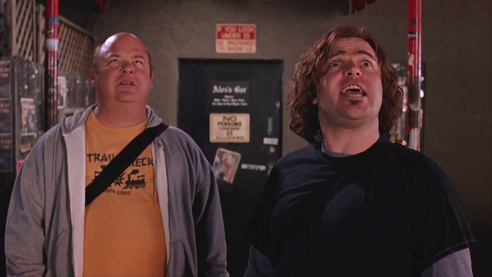 Kyle Gass and Jack Black in Tenacious D in the Pick of Destiny