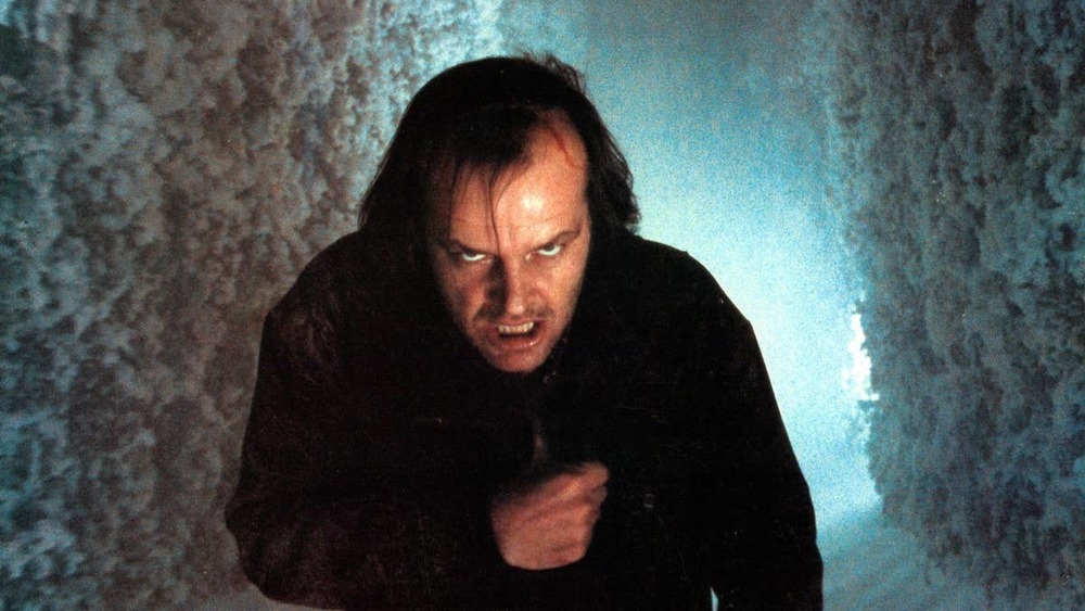 Jack Torrance in maze