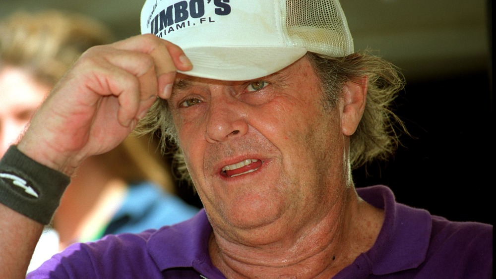 Jack Nicholson golfing