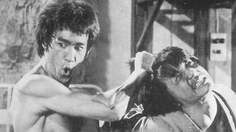 Bruce Lee and Jackie Chan