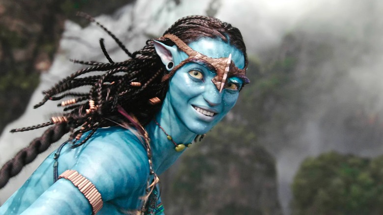 Neytiri smiling