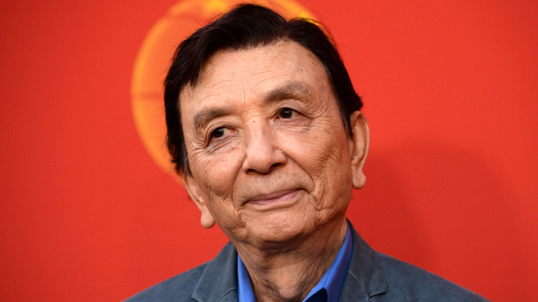 James Hong looking to his right