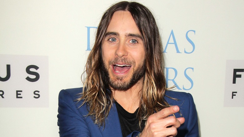 Jared Leto pointing