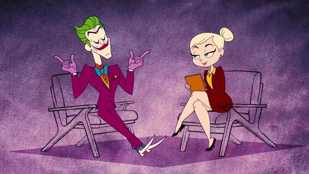 Animated Joker and Harley Quinn