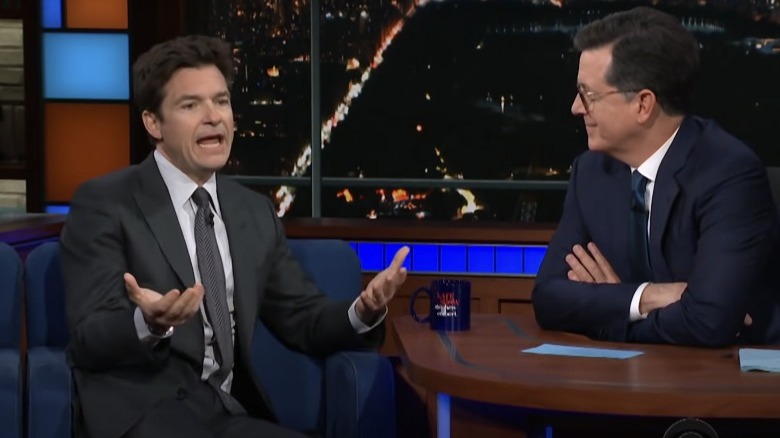 Jason Bateman interviewed by Stephen Colbert