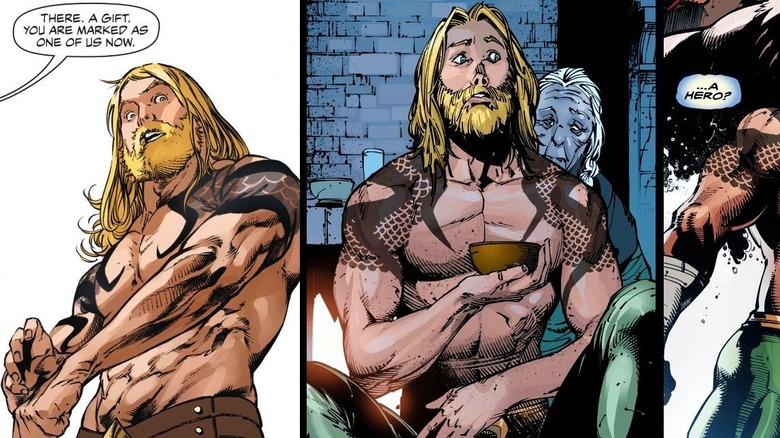 Aquaman gets new tattoos