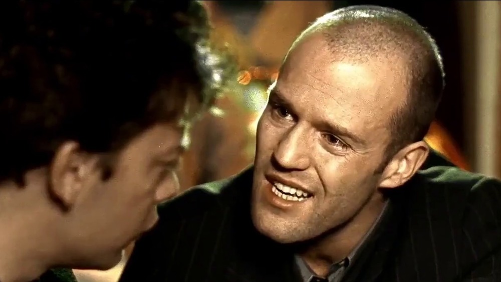 Jason Statham talking