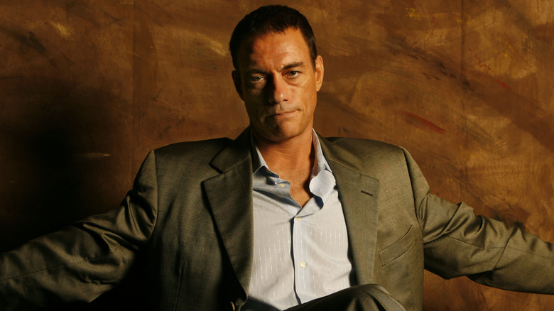 Jean-Claude Van Damme in a suit