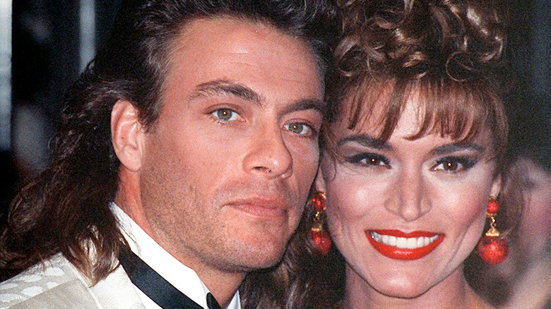 Jean-Claude Van Damme with Darcy LaPier