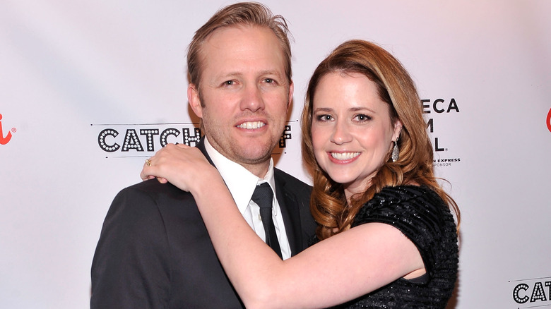 Jenna Fischer and husband