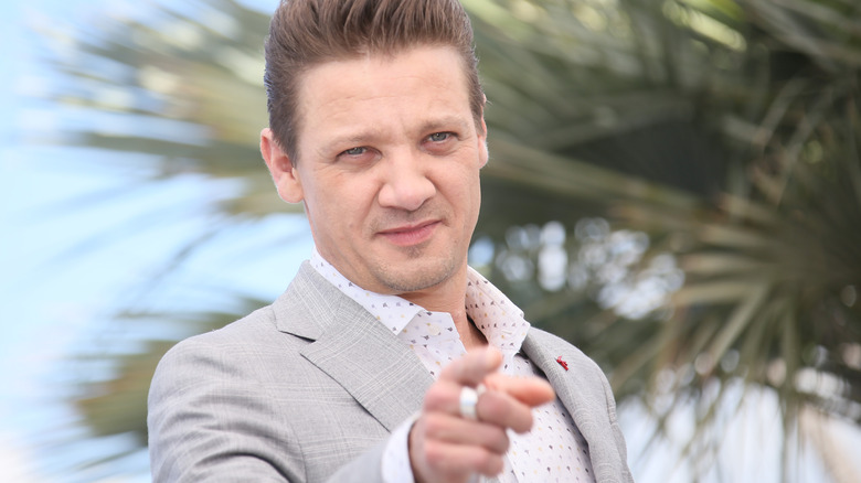 Jeremy Renner points