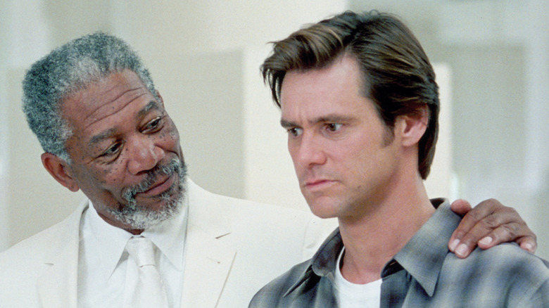 Morgan Freeman and Jim Carrey from "Bruce Almighty"