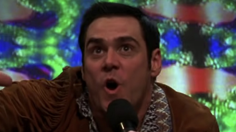 Jim Carrey singing in The Cable Guy