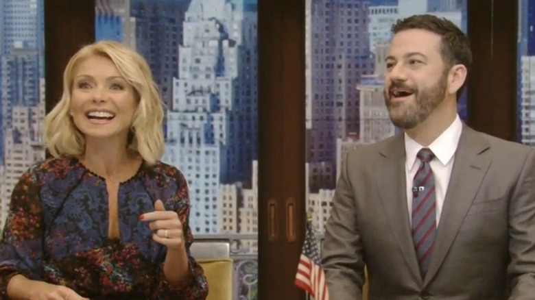 Jimmy Kimmel and Kelly Ripa