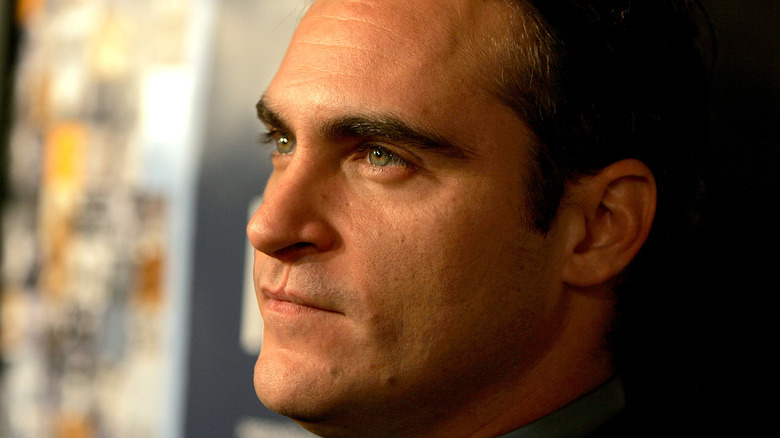 Joaquin Phoenix looks ahead