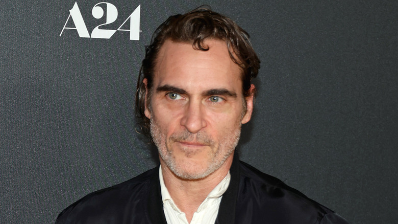 Joaquin Phoenix at premiere