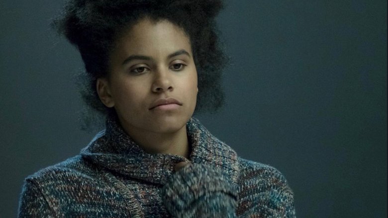 Zazie Beetz in costume for Joker