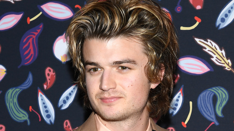 Joe Keery on the red carpet