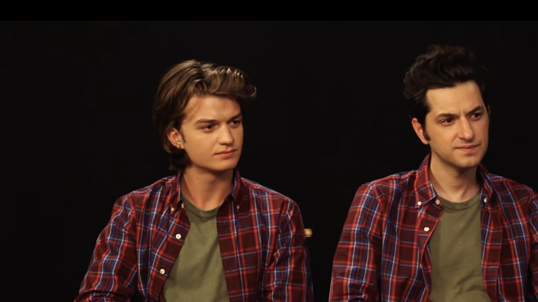 Joe Keery with Ben Schwartz