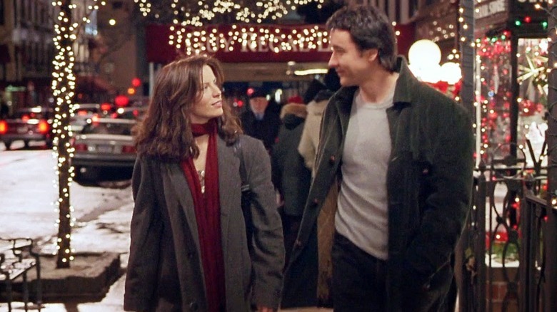 Jonathan Trager and Sara Thomas in New York City in Serendipity