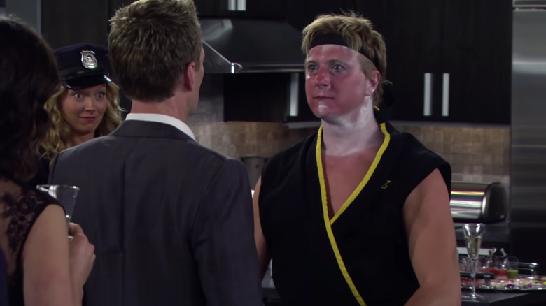 Billy Zabka surprises Barney