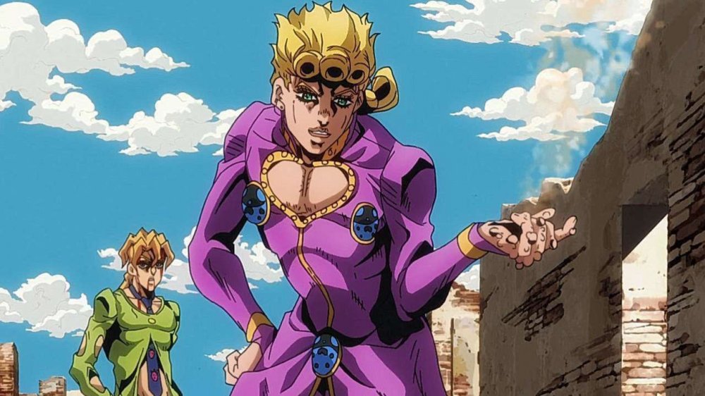 Giorno Giovanna, from the most recent season of the anime