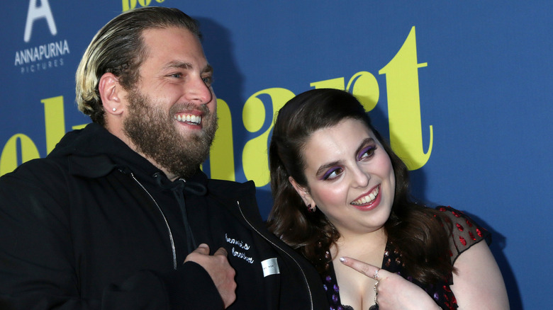 Jonah Hill and Beanie Feldstein