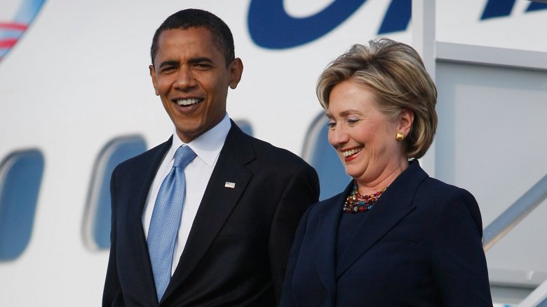 Barack Obama and Hillary Clinton