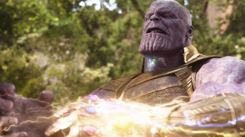 Thanos with the Infinity Gauntlet