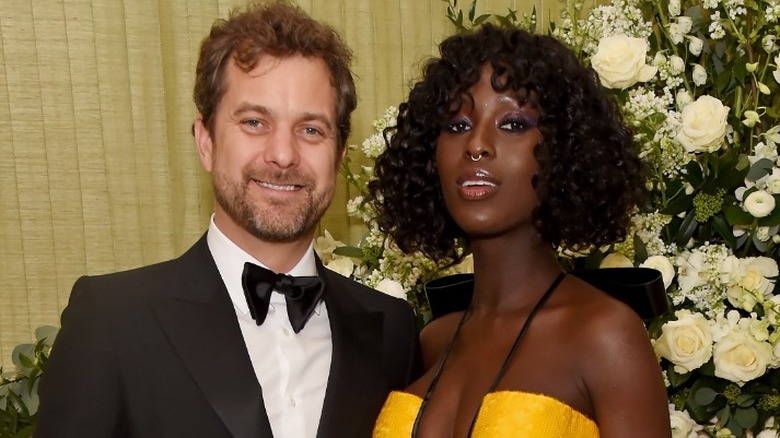 Jodie Turner-Smith and Joshua Jackson on red carpet