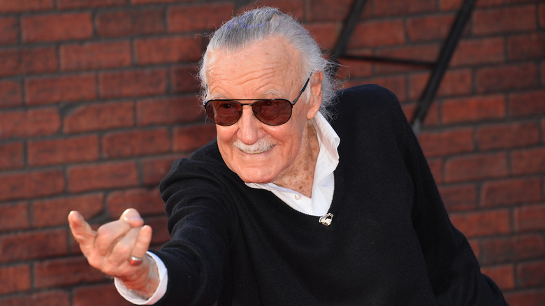 Stan Lee pointing