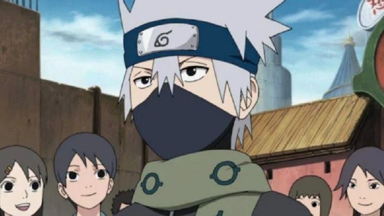 Young Kakashi becomes a Genin