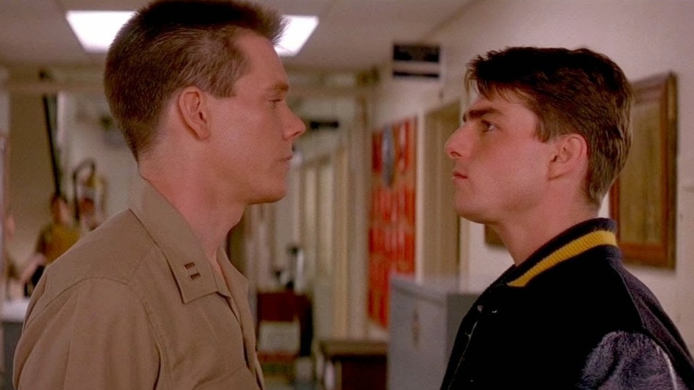 Kevin Bacon and Tom Cruise in A Few Good Men