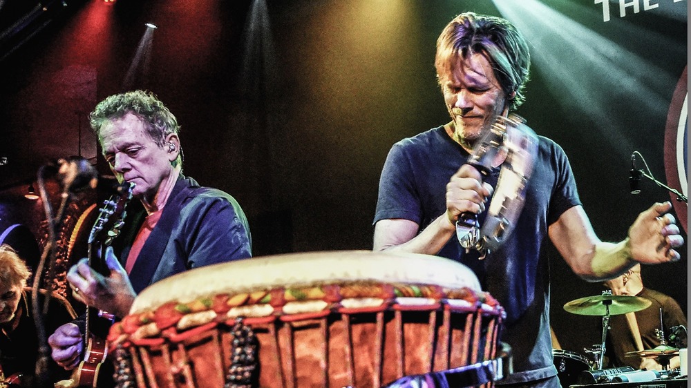 Michael and Kevin Bacon, performing as The Bacon Brothers