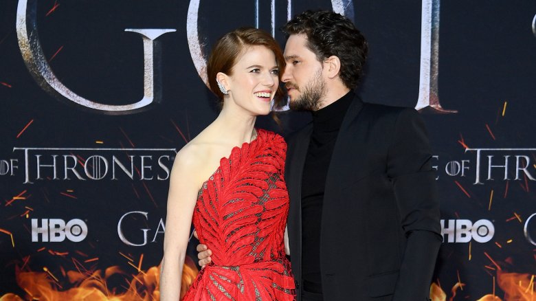 Kit Harington and Rose Leslie