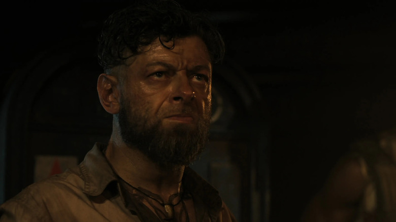 Ulysses Klaue grimaces in Age of Ultron